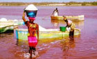 el lago rosa y kayar en senegal